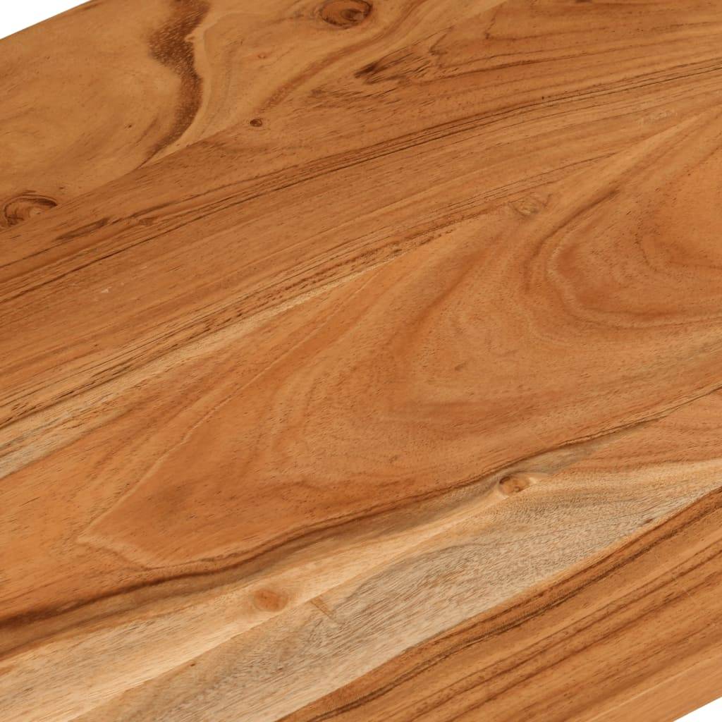 vidaXL Schreibtischplatte 110x80x2,5 cm Rechteckig Massivholz Akazie