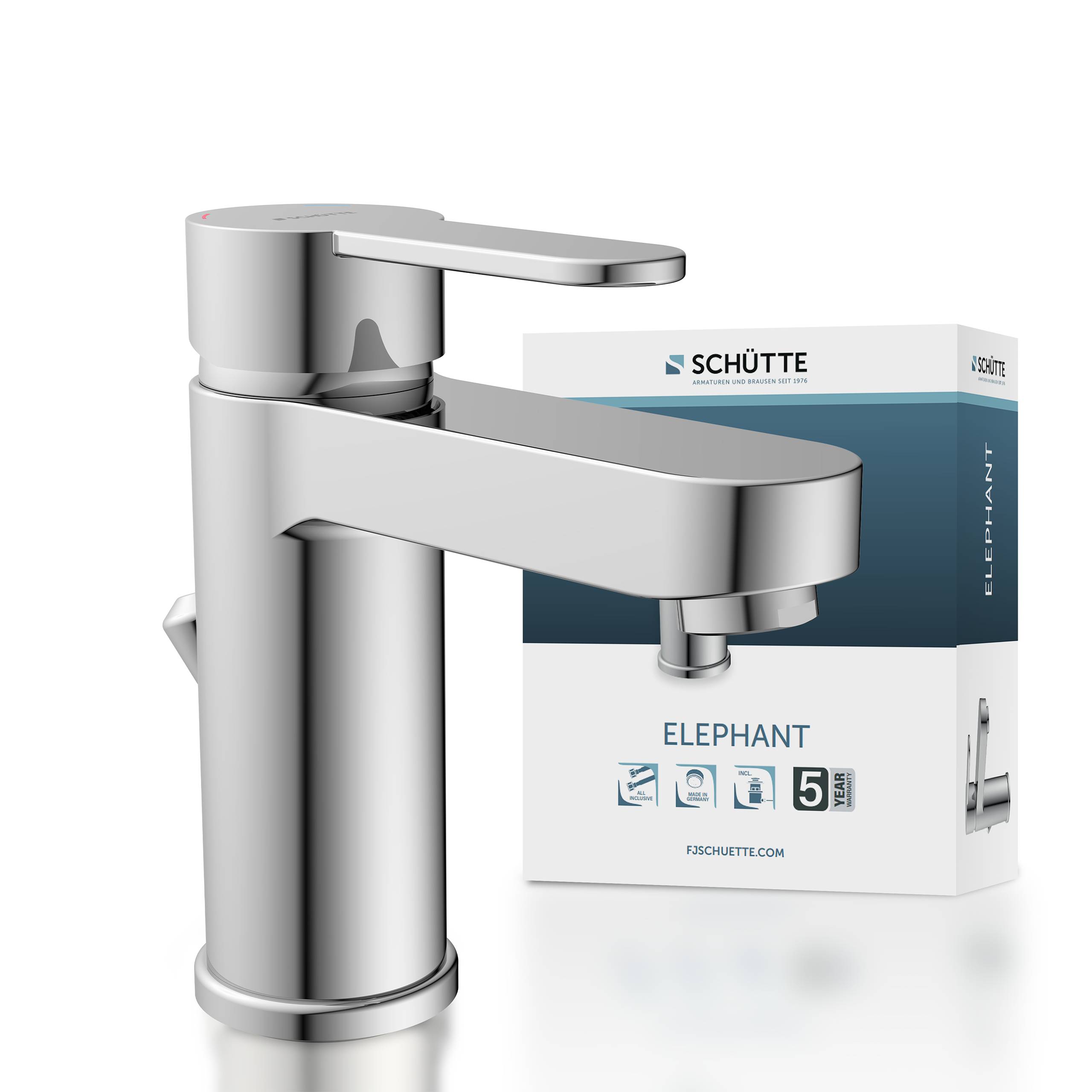 ELEPHANT Waschtischarmatur, Chrom