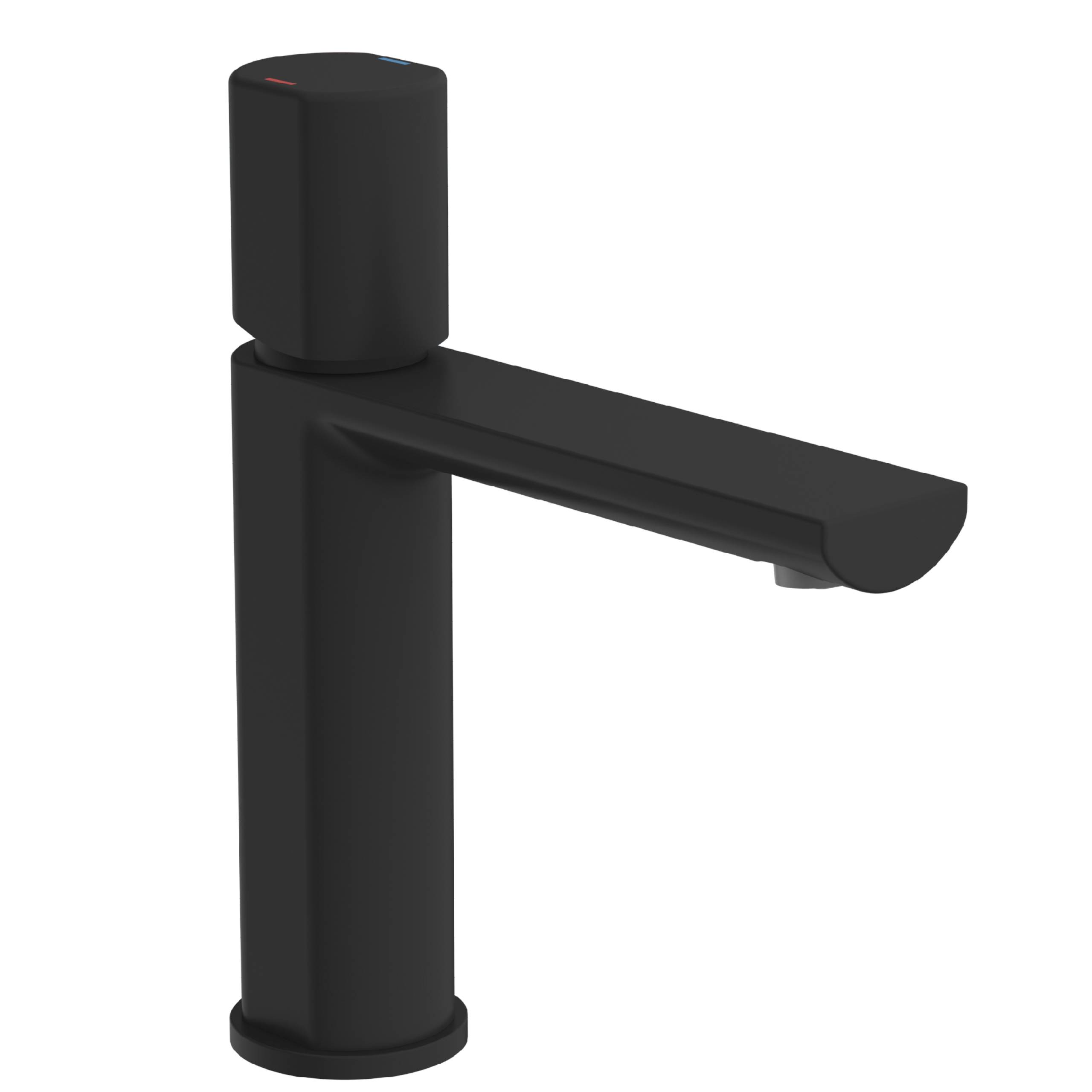 NEW YORK Waschtischarmatur, Schwarz matt