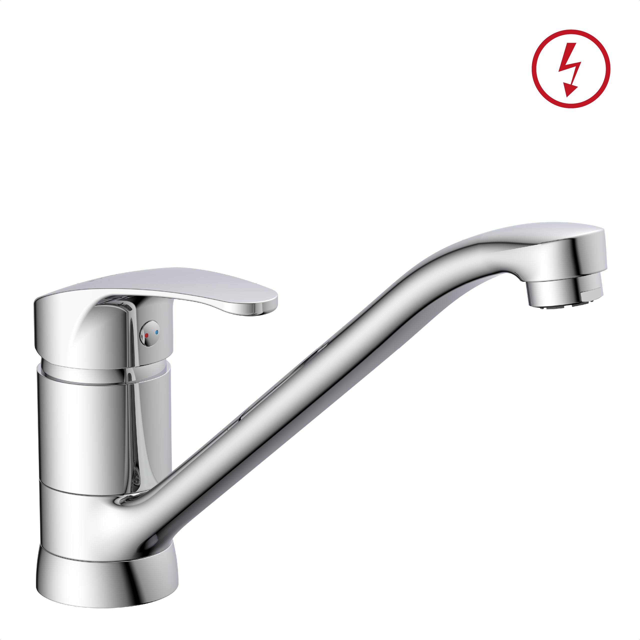 CELLINO Spültischarmatur Niederdruck, Chrom