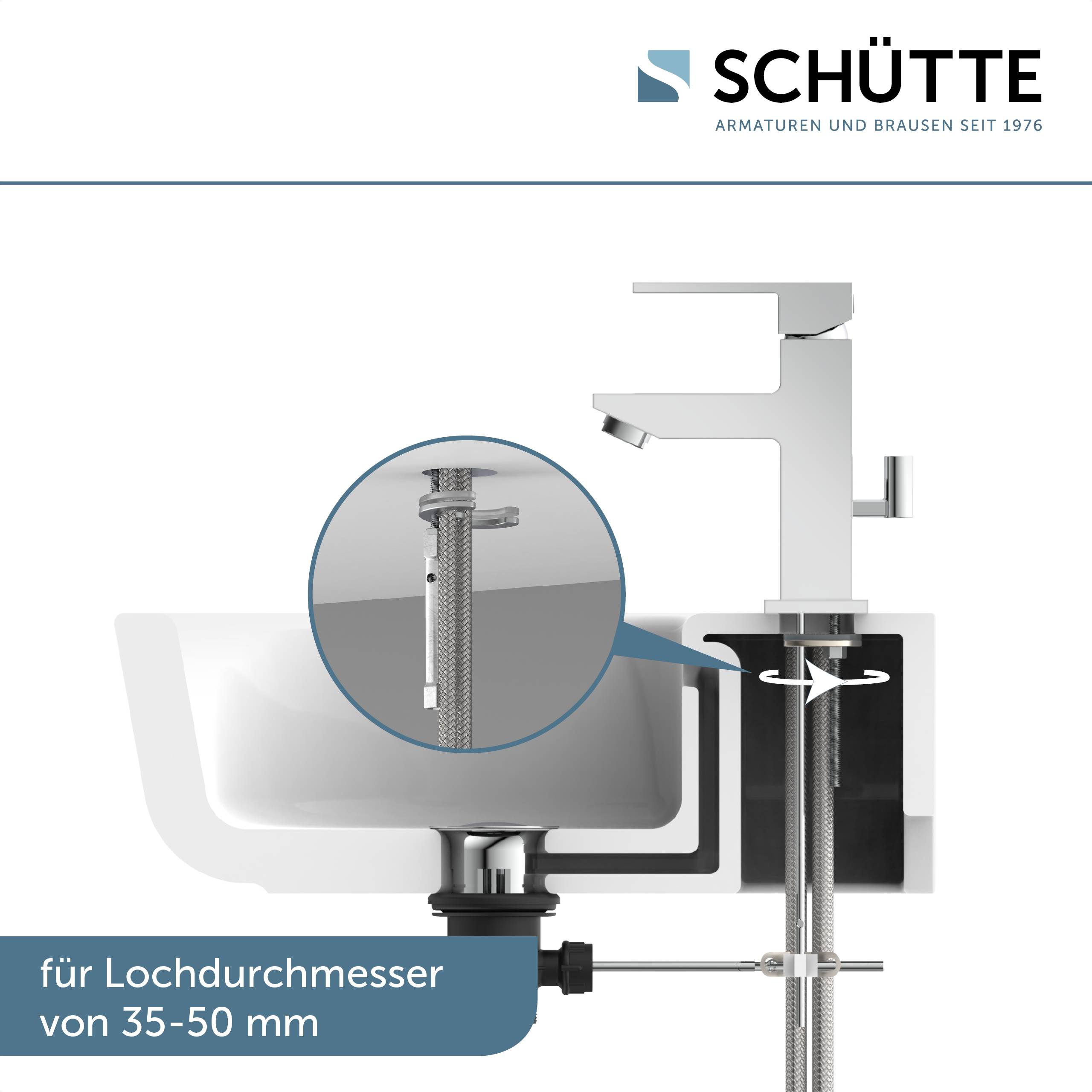 TOKYO II Waschtischarmatur, Chrom