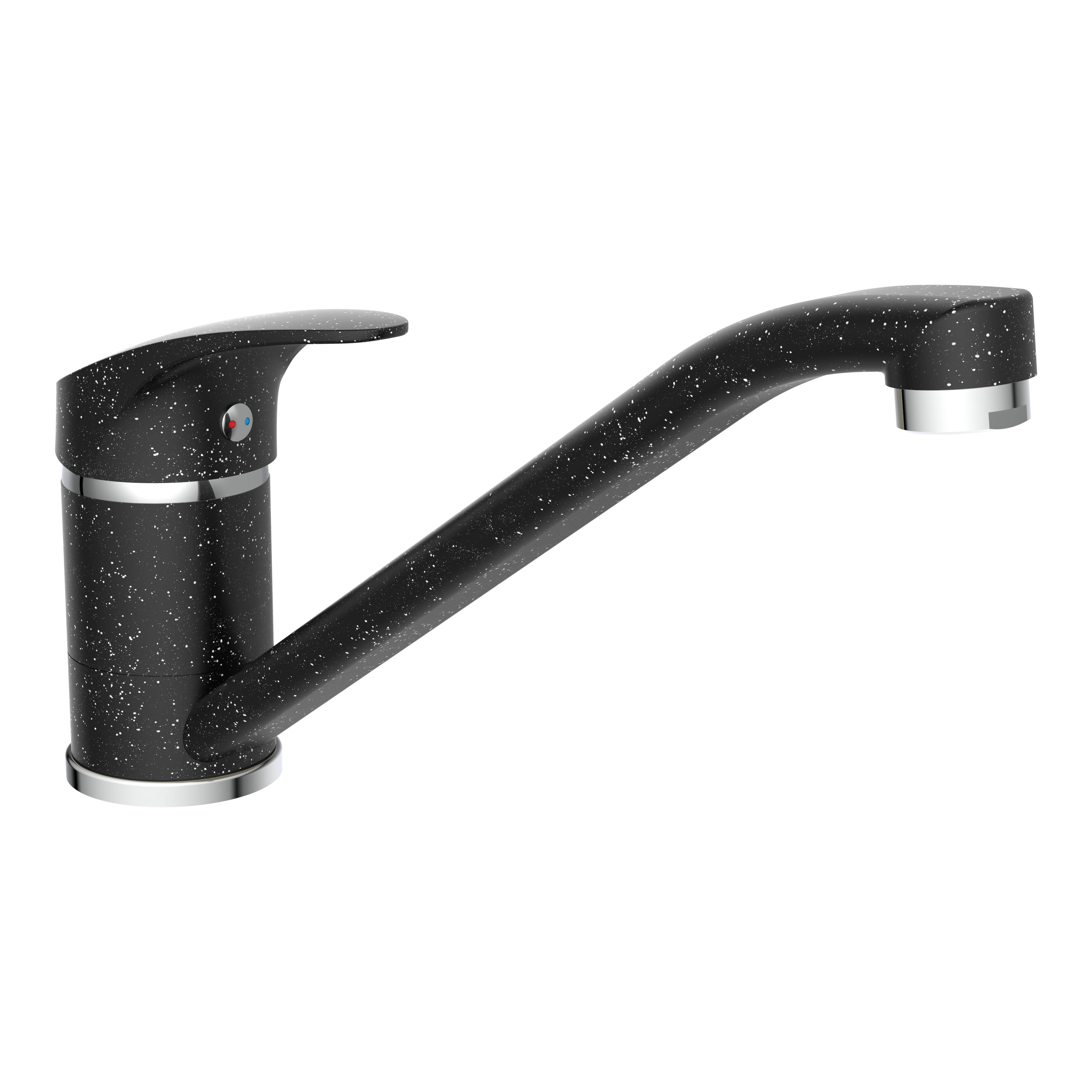 GRANIT Spültischarmatur, Granit/Schwarz