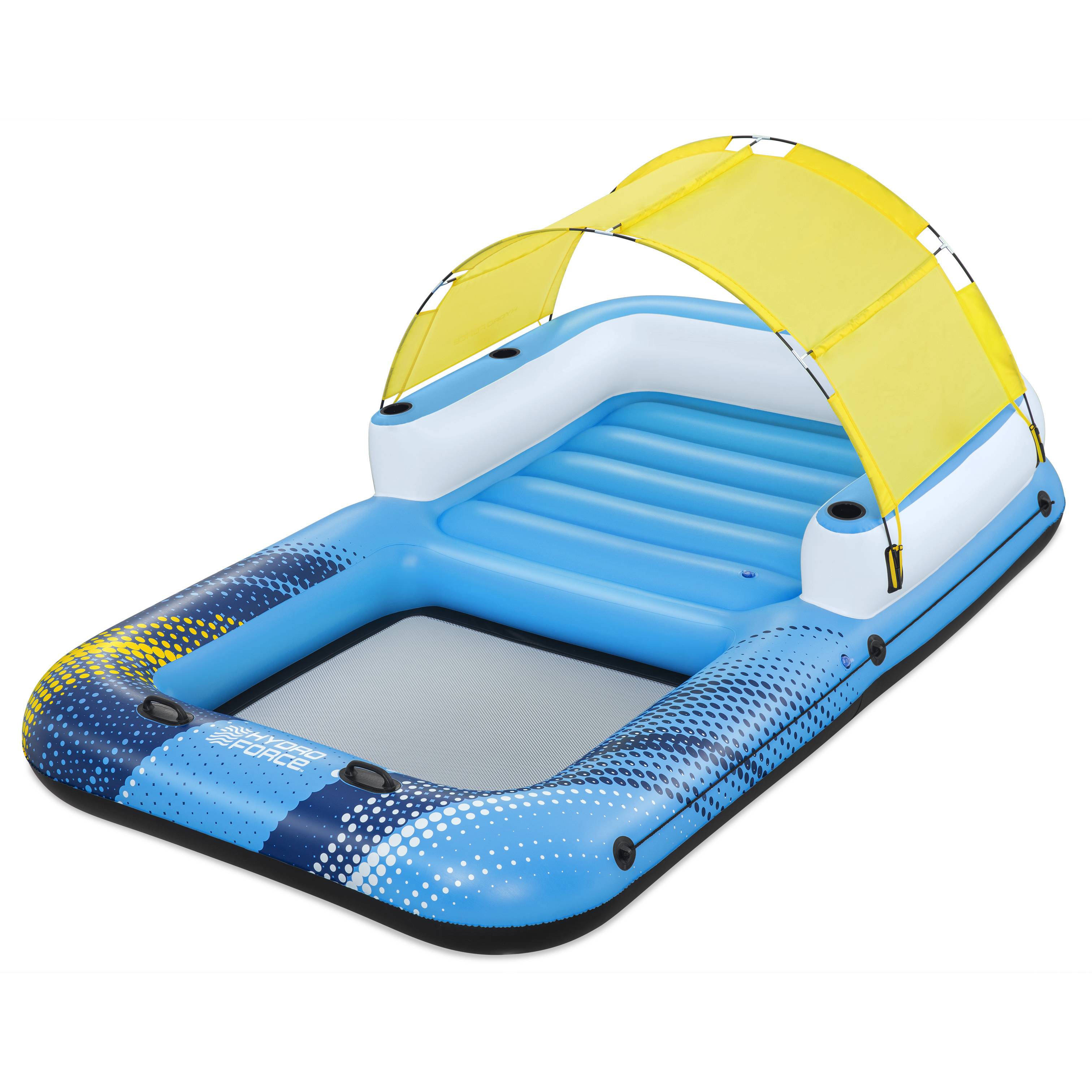 Bestway Hydro Force Summer Oasis Badeinsel für 4 Personen mit Sonnendach