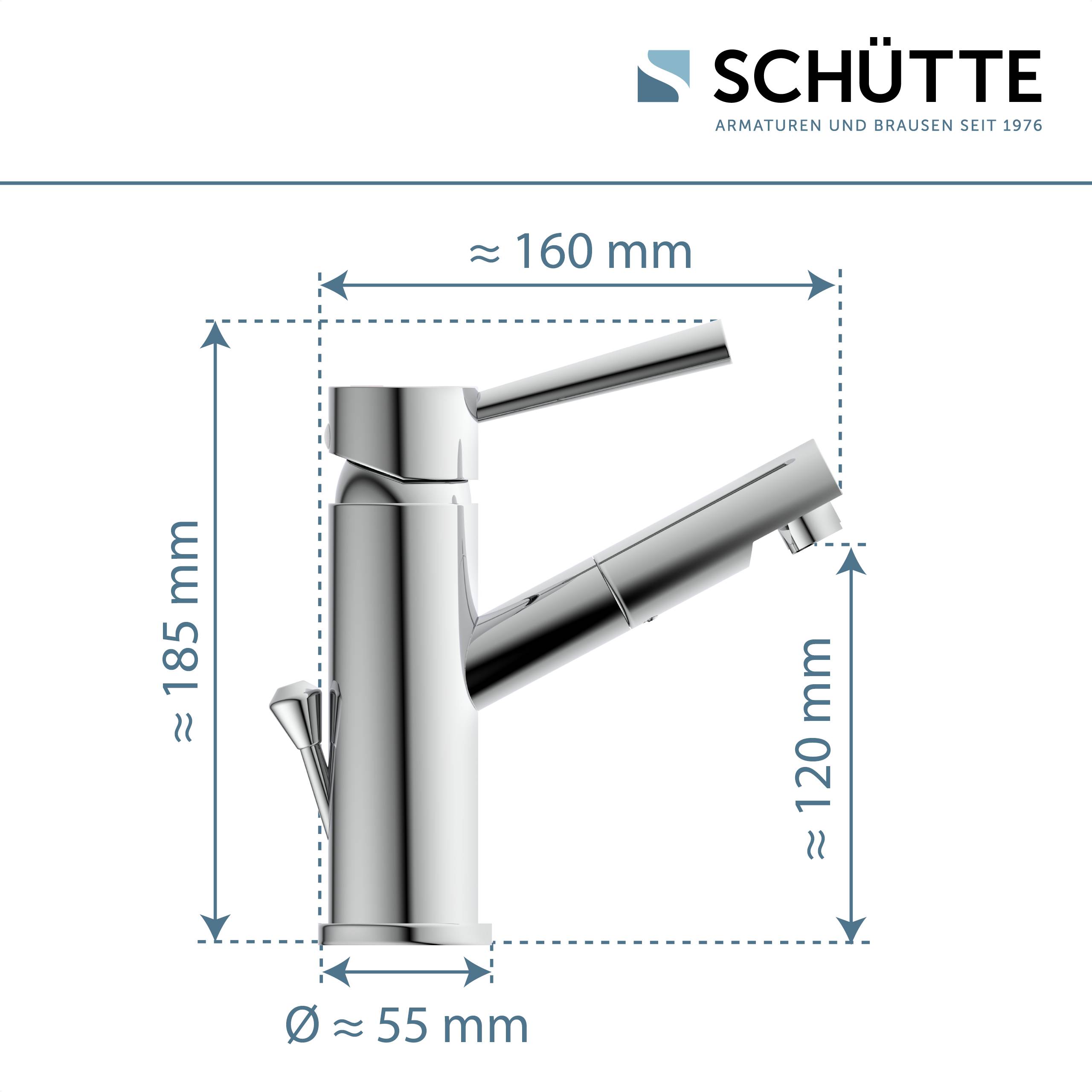 CORNWALL Waschtischarmatur, Chrom