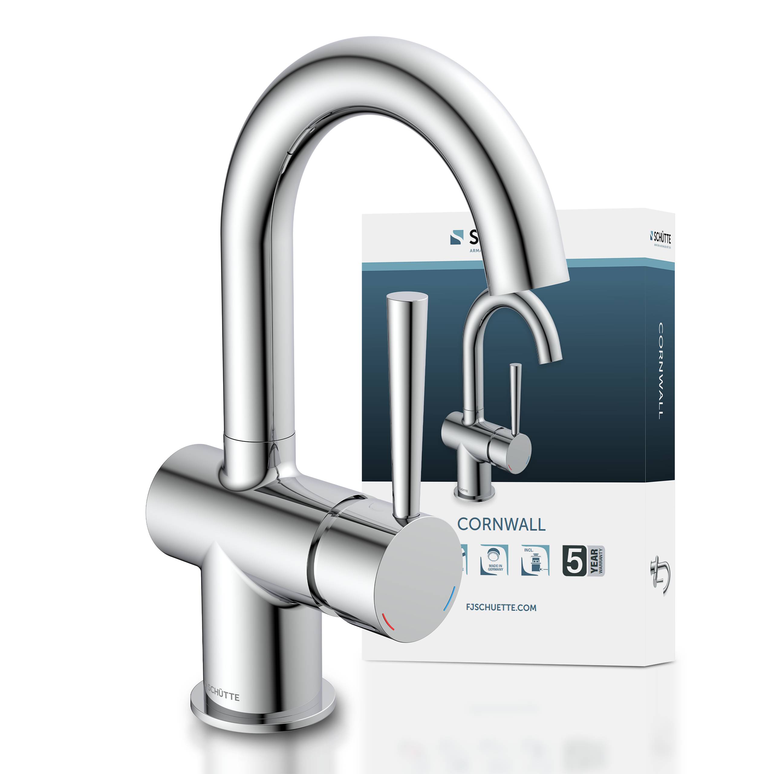 CORNWALL Waschtischarmatur, Chrom