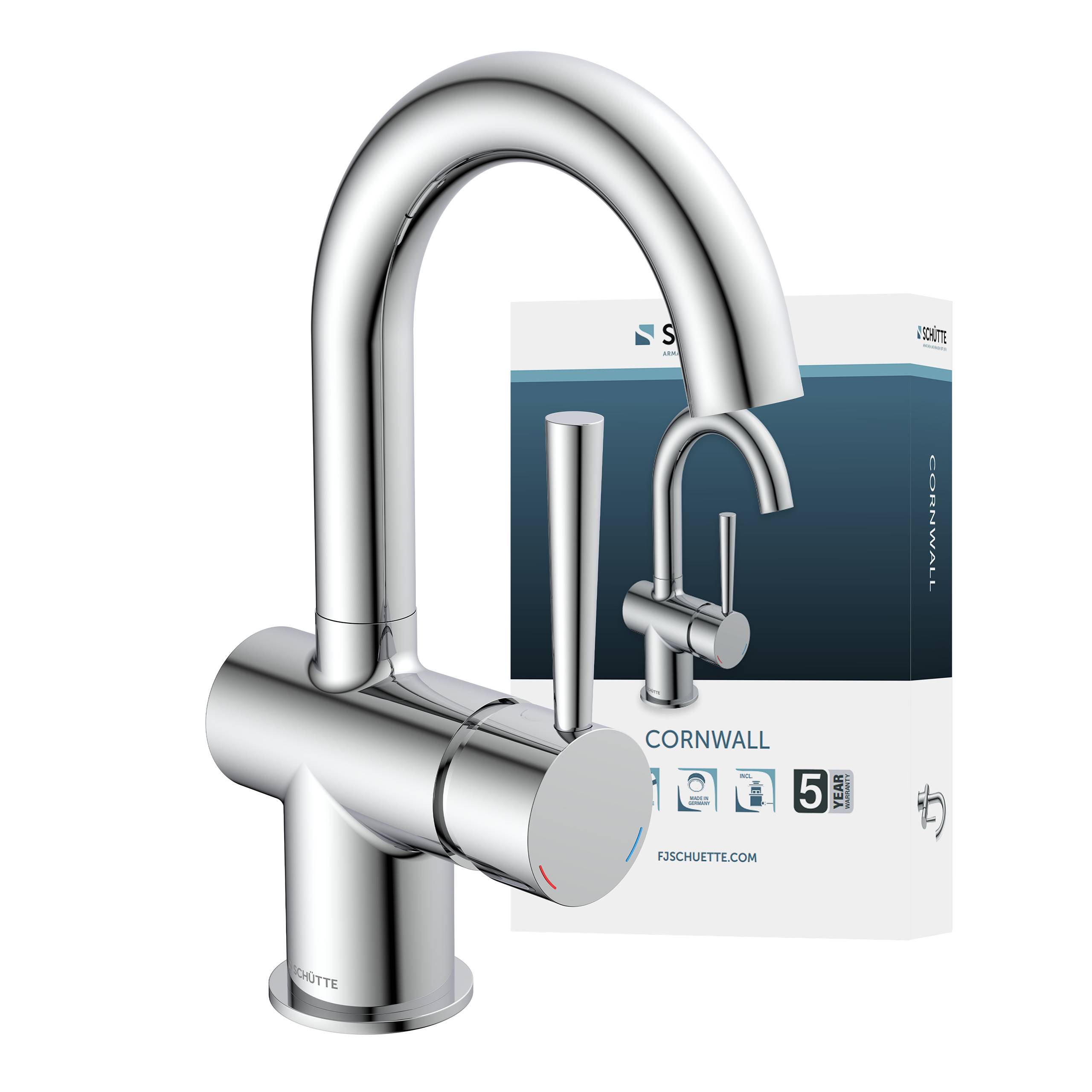 CORNWALL Waschtischarmatur, Chrom