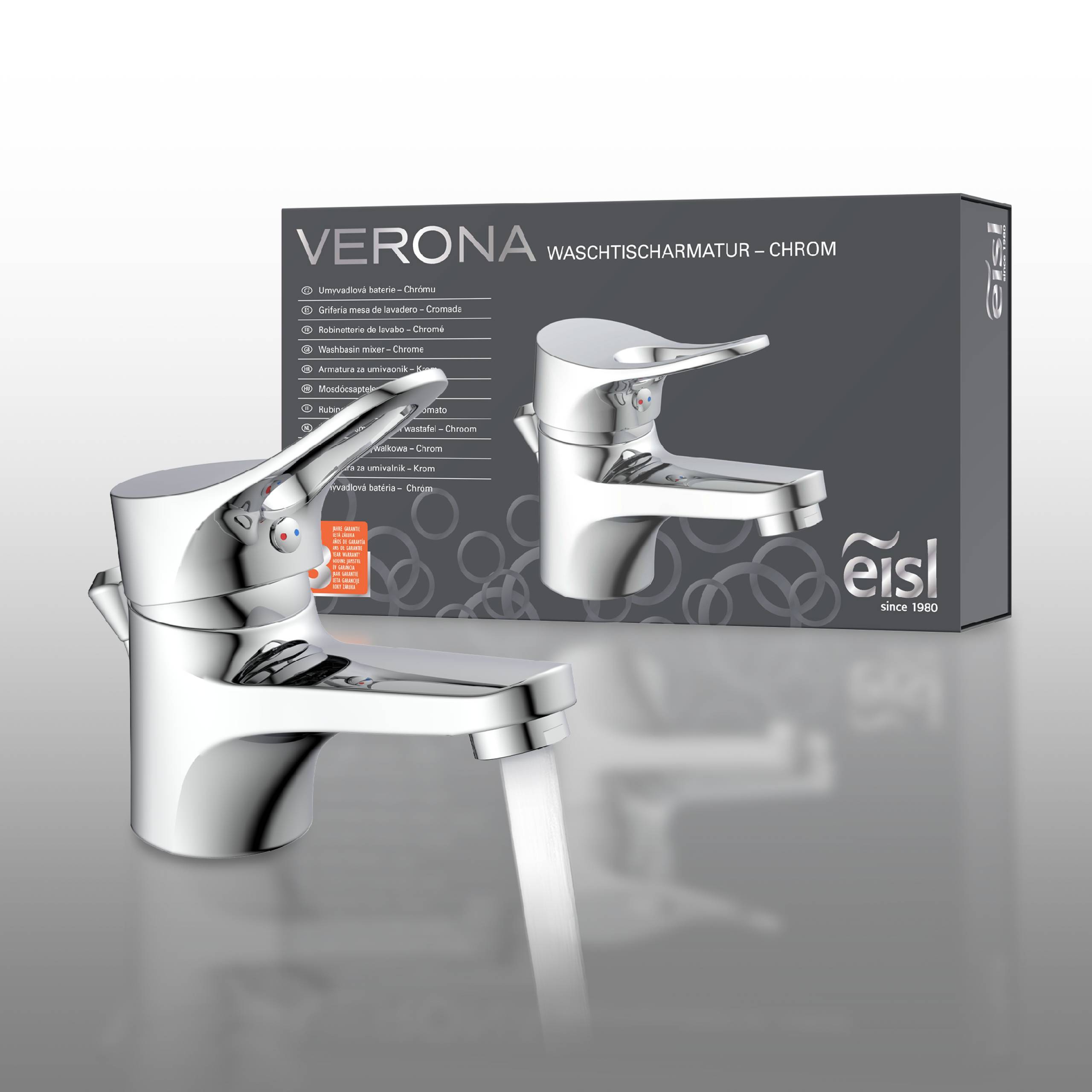 VERONA Waschtischarmatur, Chrom