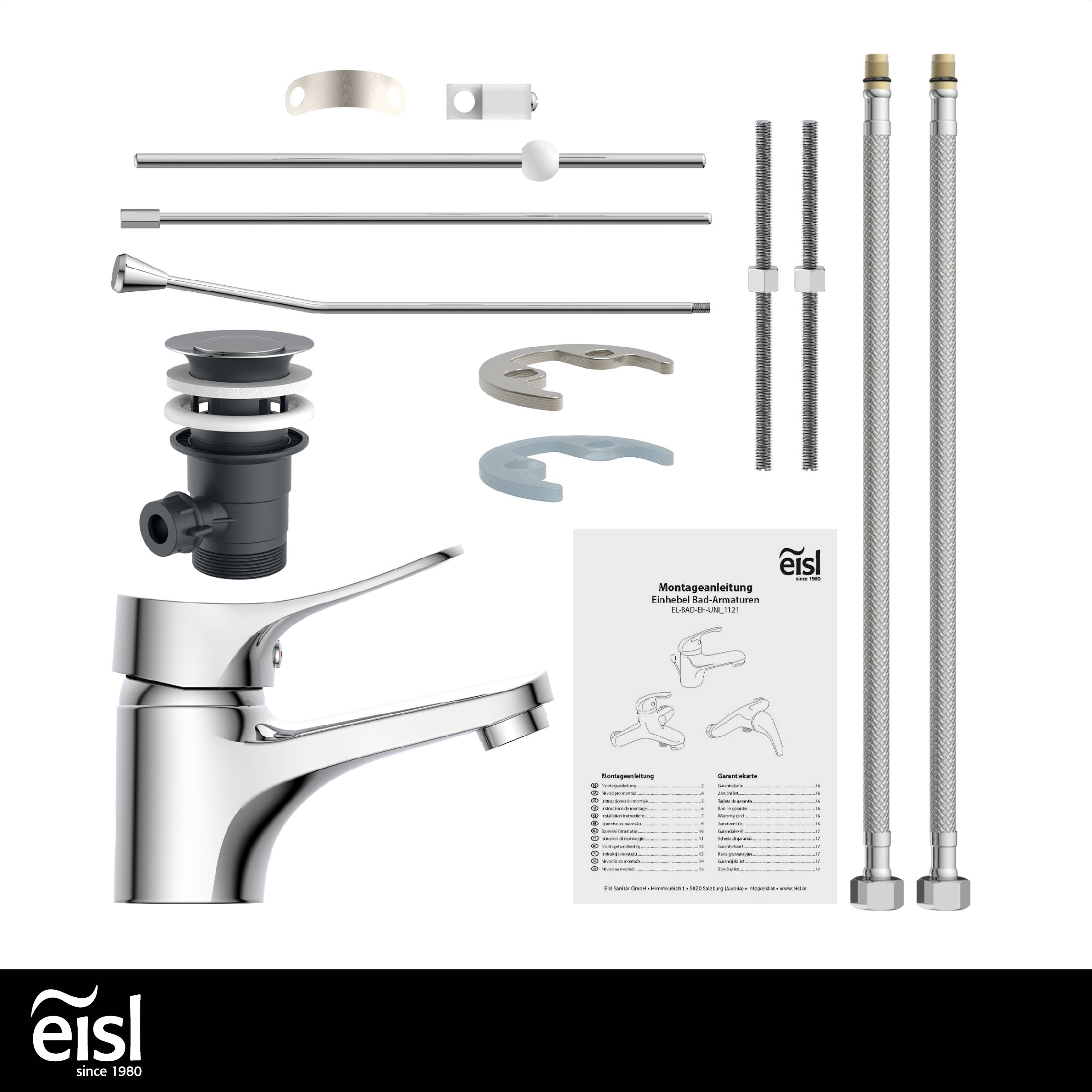 VERONA Waschtischarmatur, Chrom