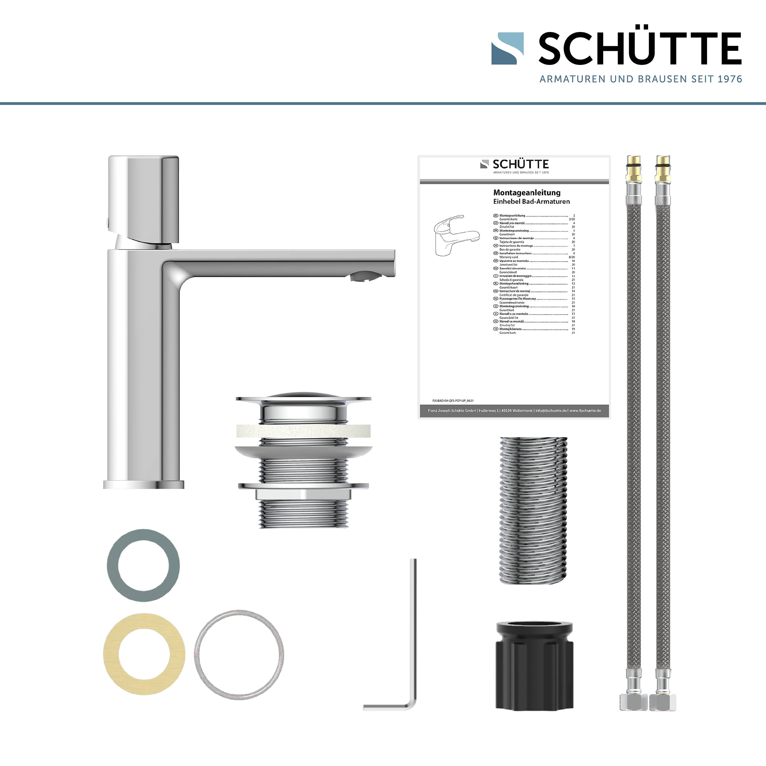 NEW YORK Waschtischarmatur, Chrom