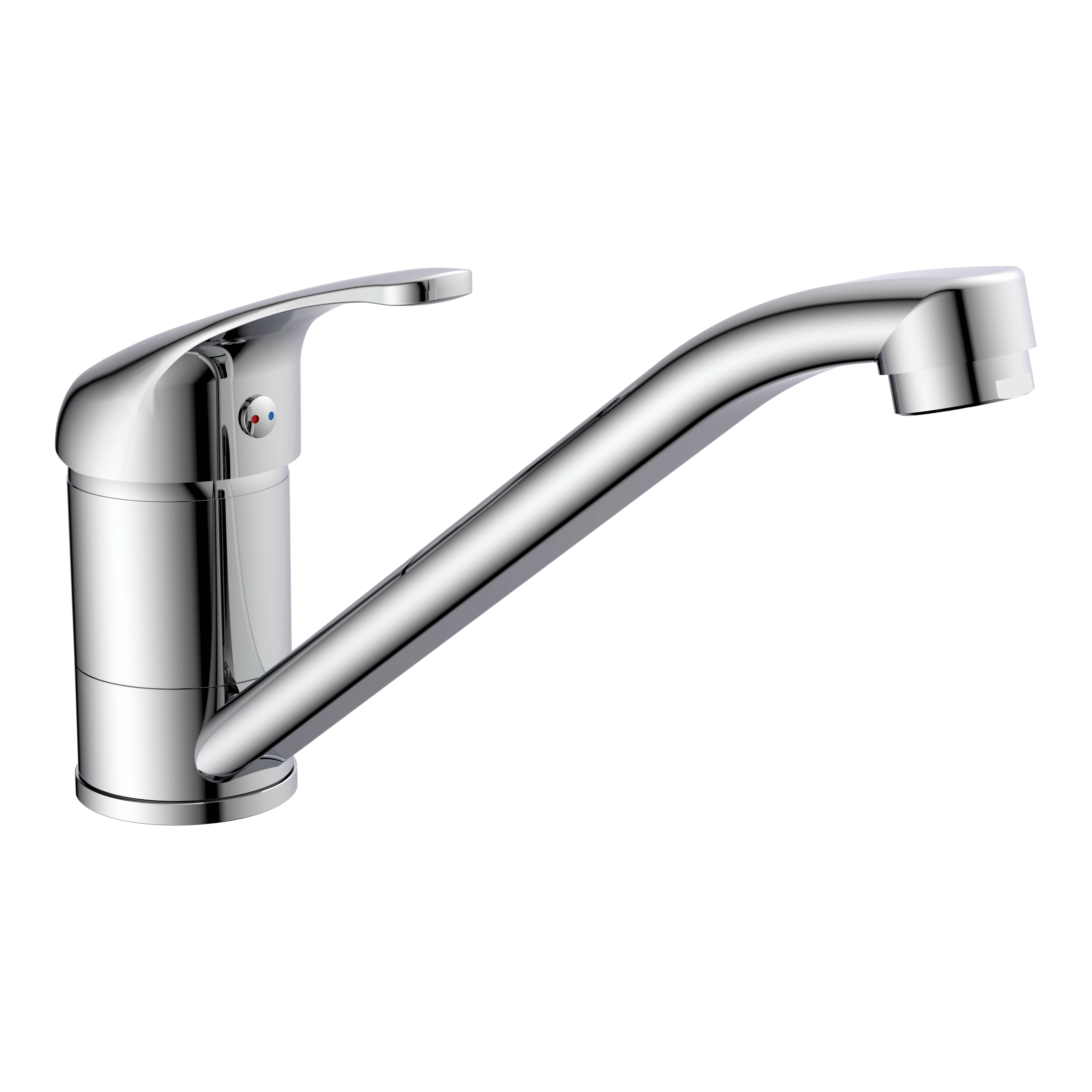 GRANDE VITA CLASSIC Spültischarmatur Niederdruck, Chrom