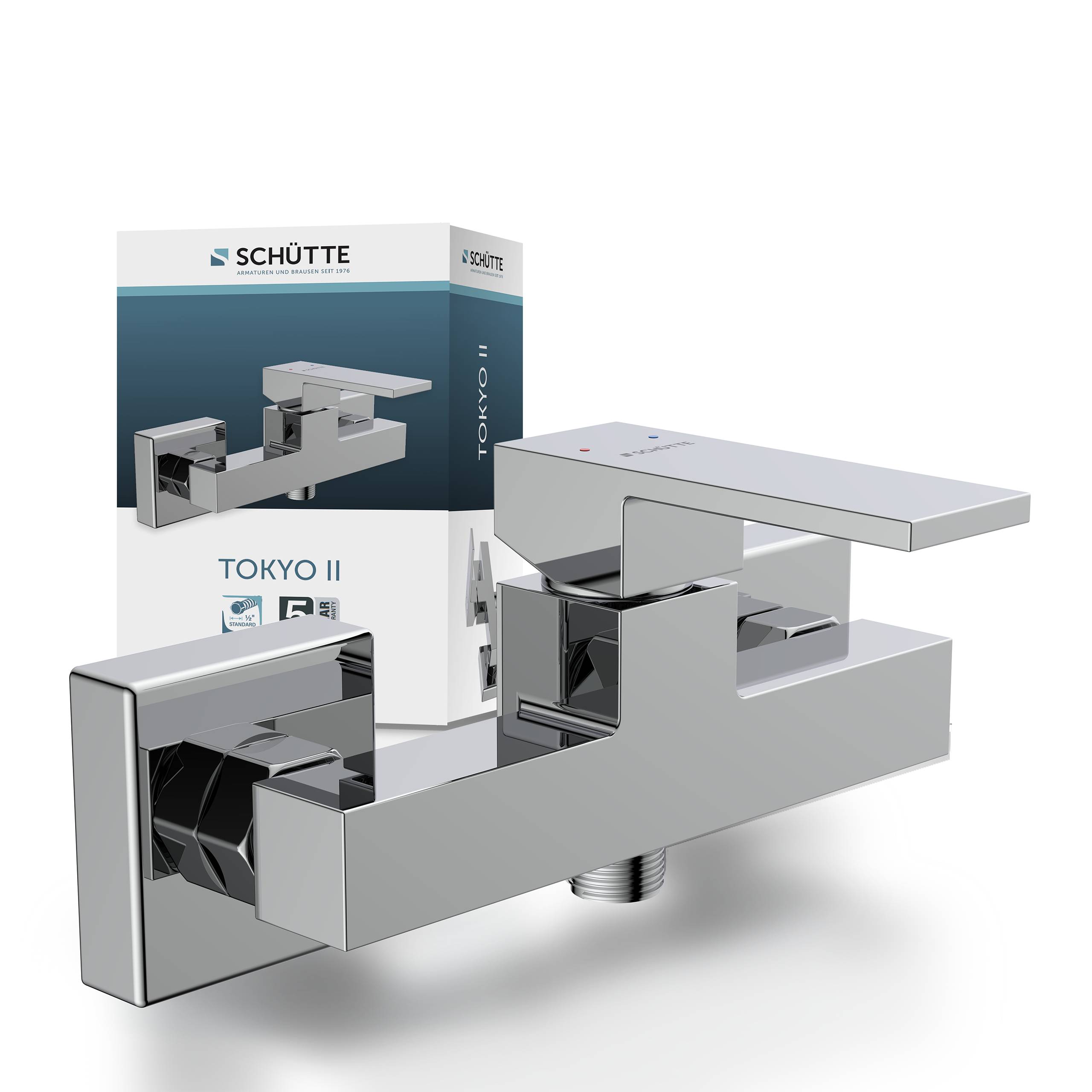 TOKYO II Duscharmatur, Chrom