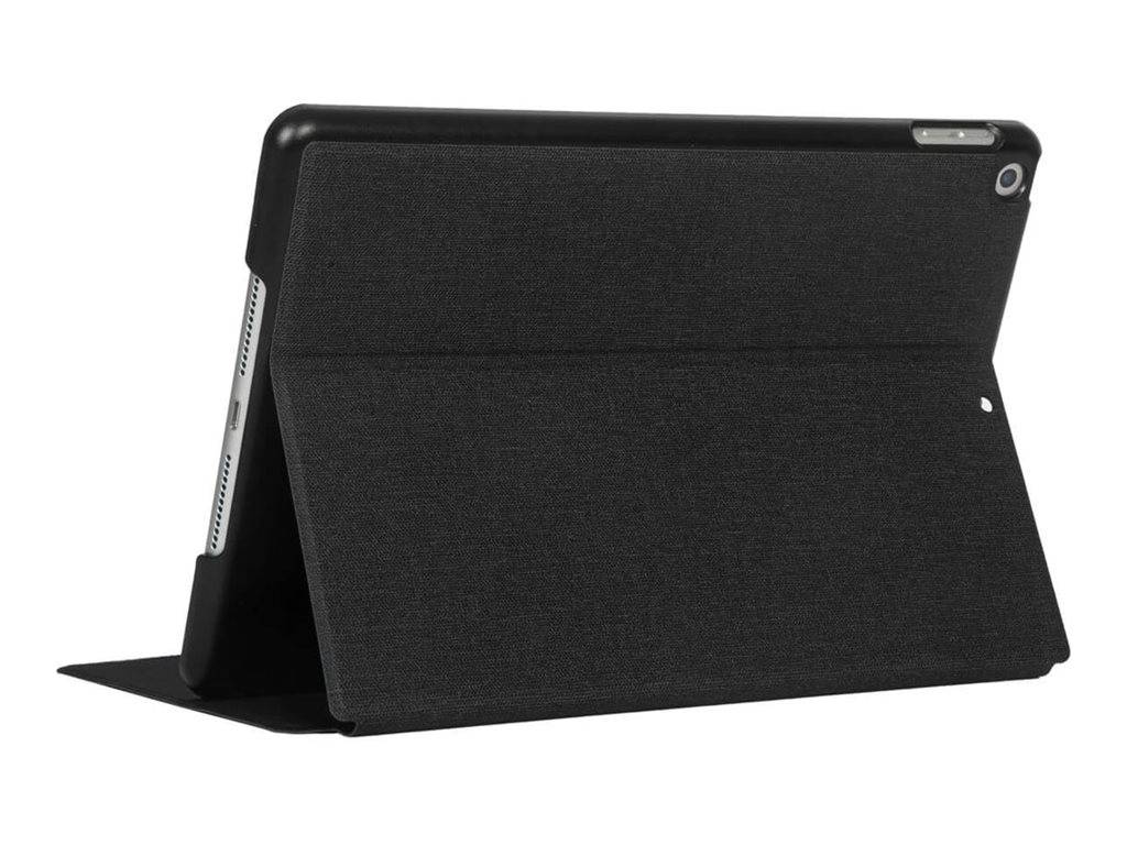 Targus Classic - Flip-Hülle für Tablet - Polycarbonat, Polyurethan - Schwarz - für Apple 10.2-inch iPad (7. Generation,