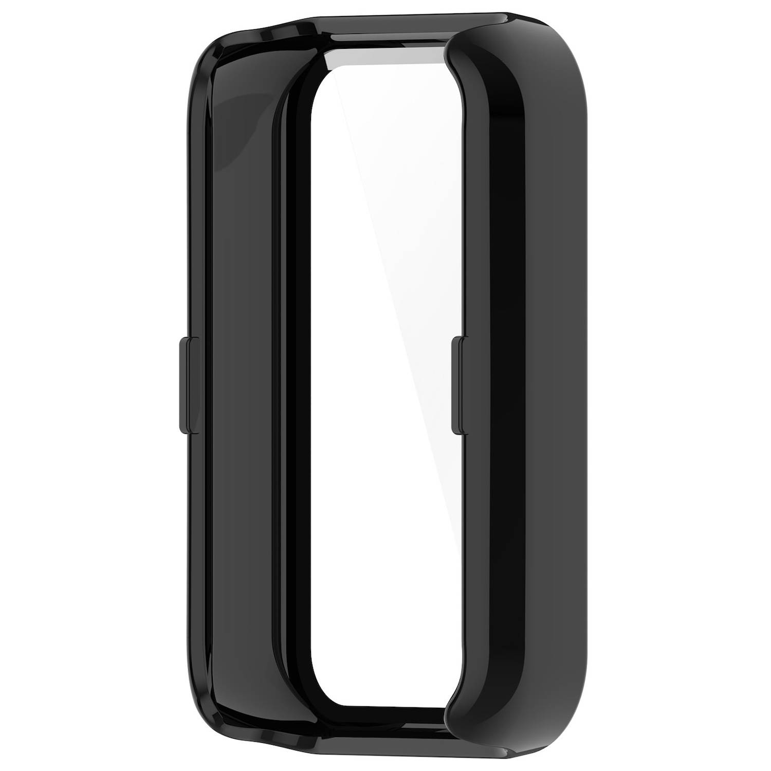 Für Honor Band 9 Kunststoff Smart Watch Hülle + H9 Schutz Hart Glas Schwarz