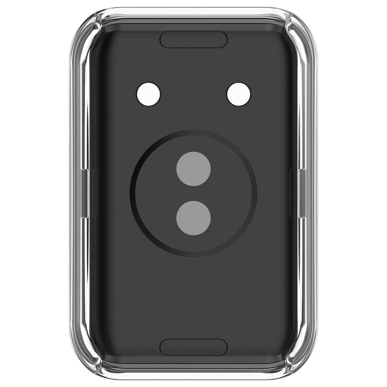 Für Honor Band 9 Kunststoff Smart Watch Hülle + H9 Schutz Hart Glas Transparent