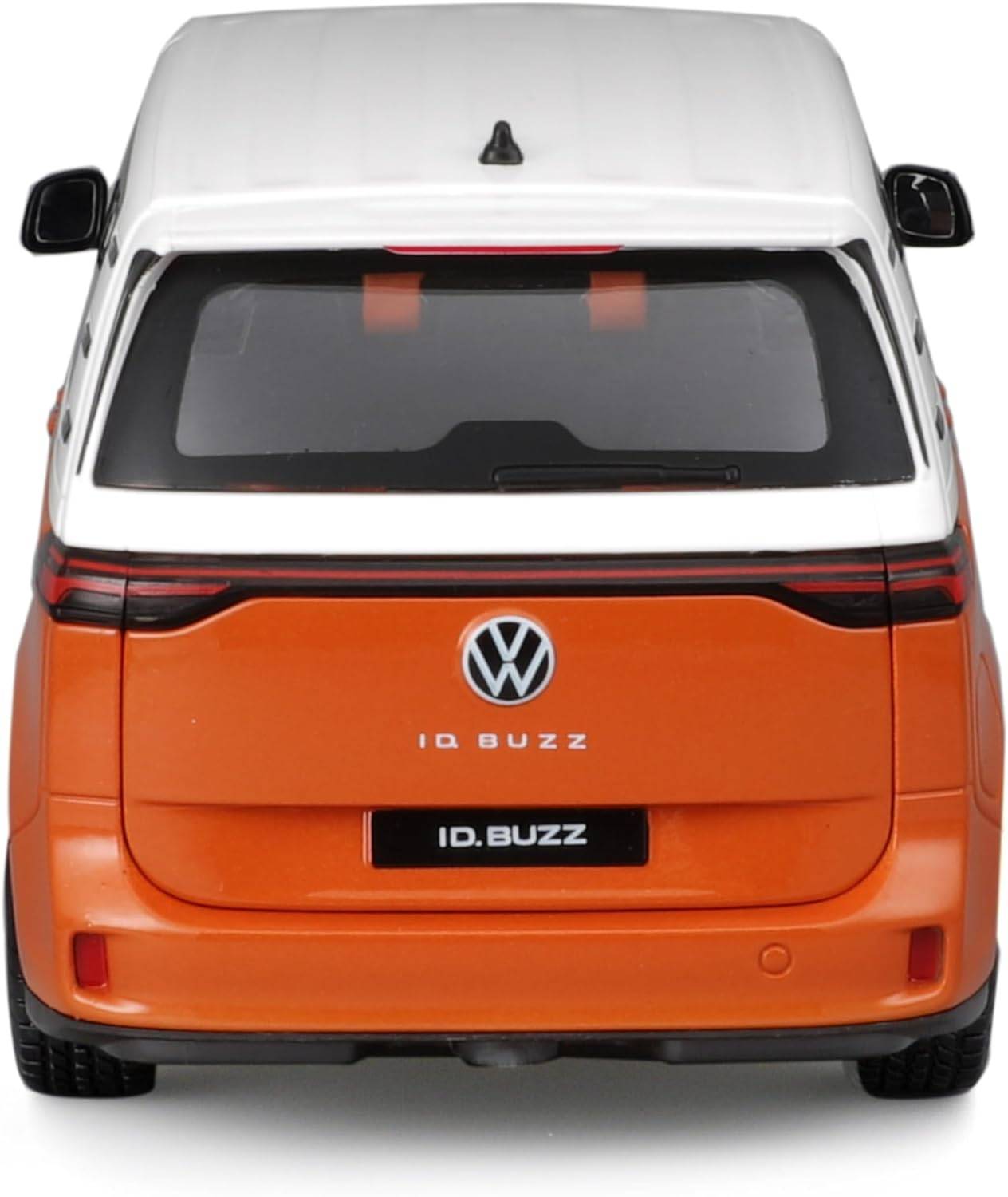Maisto 32914O - Modellauto - VW ID.Buzz (weiß-orange, Maßstab 1:24) Modell Auto Spielzeugauto