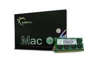SO DDR3 4GB PC 1066 CL7 G.Skill (1x4GB) 4GBSQ Apple Multimedia-Technik Speichermodule