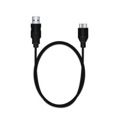 MediaRange Lade- & Datenkabel USB 3.0 auf MicroUSB 3.0 1m sw Multimedia-Technik USB-Kabel