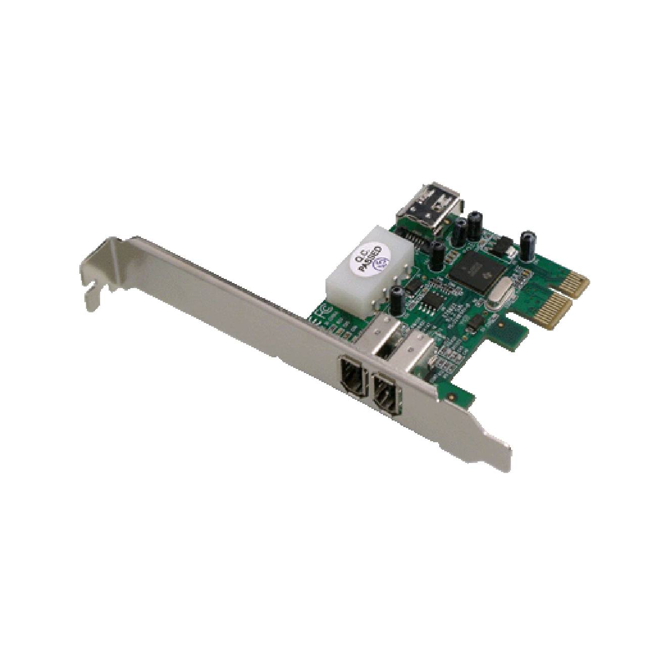 Dawicontrol PCI Card PCI-e DC-1394 Firewire retail Multimedia-Technik PCI Express Karten