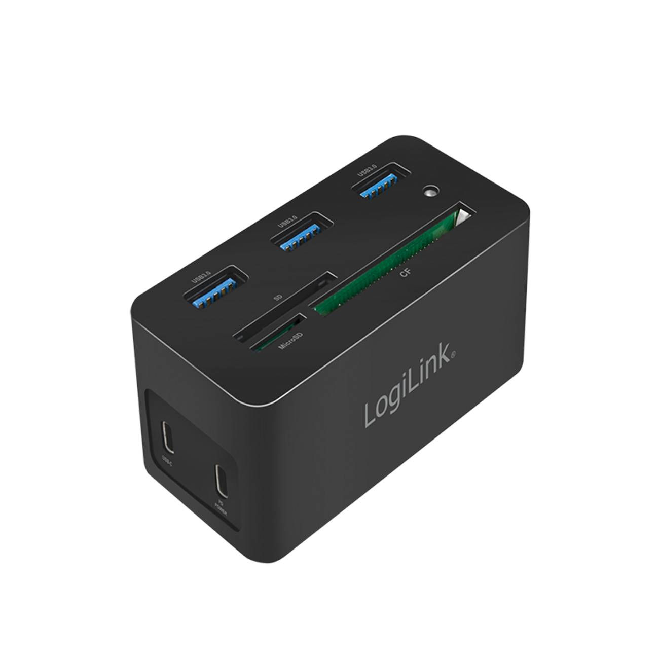 Logilink Dockingstation USB 3.2 (G1) HDMI,10-Port,PD4,schw. Multimedia-Technik