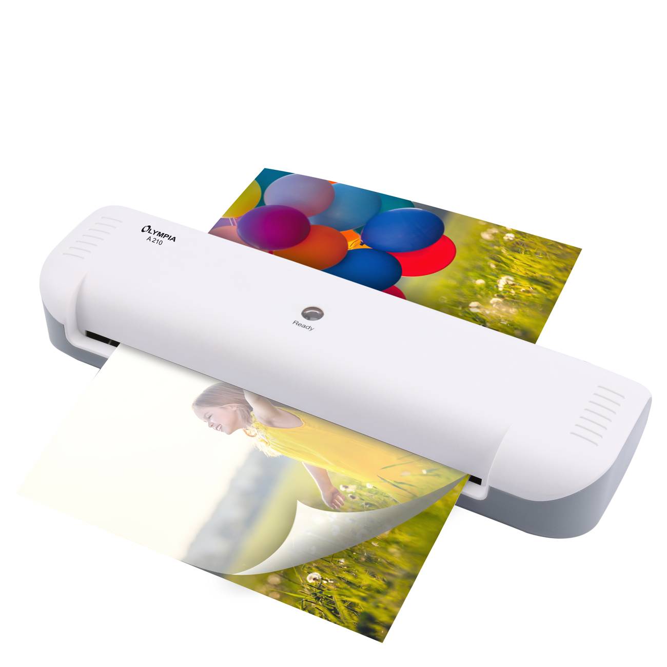Olympia Laminiergerät A 210 bis DIN A4 weiss Multimedia-Technik Laminiergeräte