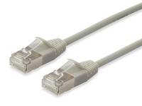 Equip Cat.6A F/FTP Slim-Patchkabel, 7.5m, Beige Multimedia-Technik Cat6 Kabel