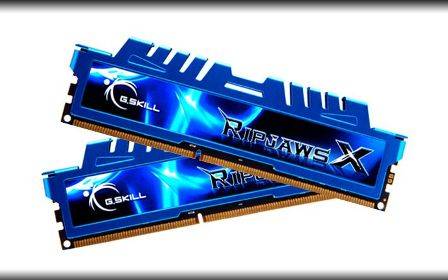 DDR3 16GB PC19200 CL11 G.Skill KIT (2x8GB) 16GXM RipjawsX Multimedia-Technik Speichermodule