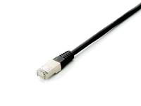 Equip Cat.6A Platinum S/FTP Patchkabel, Black, 0.5m, 10pcs/set Kabel Patchkabel RJ45 Cat.6