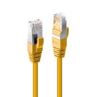 Lindy 45983 Netzwerkkabel Gelb 3 m Cat6 S/FTP (S-STP) Kabel Patchkabel RJ45 Cat.6