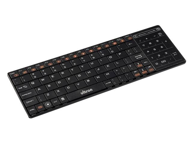 Ultron Tastatur UMT-BT Fashion schwarz wireless Eingabe / Ausgabe Mäuse & Tastaturen