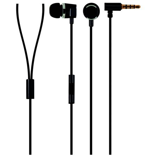 Schwaiger Headset In-Ear eckig Metall Schwarz Multimedia-Technik In Ohr Kopfhörer