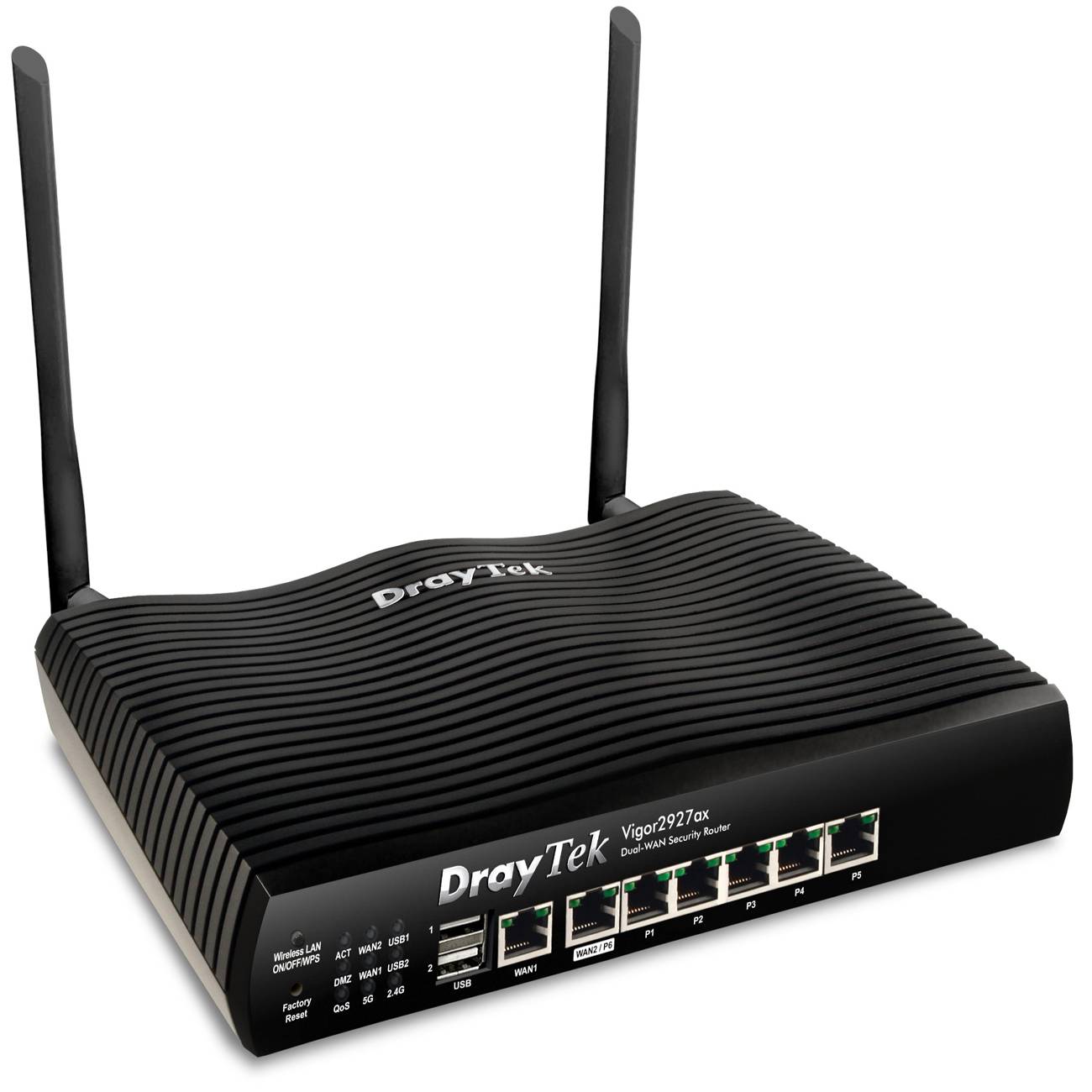 DrayTek Vigor 2927ax WLAN-AX SecureRouter DUAL-WAN retail Multimedia-Technik Wireless Router