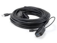 Equip 133348 USB Kabel USB 3.2 Gen 1 (3.1 Gen 1) 15 m USB A Schwarz Multimedia-Technik USB-Kabel