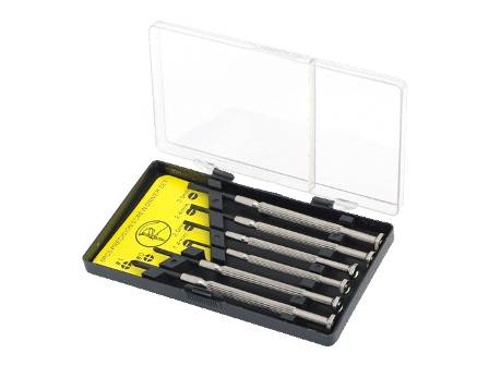Logilink Feinmechaniker Schraubendreher Set 6-teilig Multimedia-Technik Werkzeug