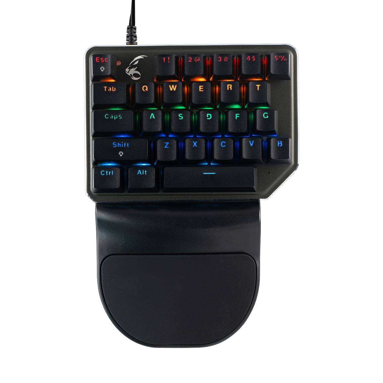 MediaRange Gaming-Keypad 27-Tasten 8 Farbmodi Eingabe / Ausgabe Mäuse & Tastaturen