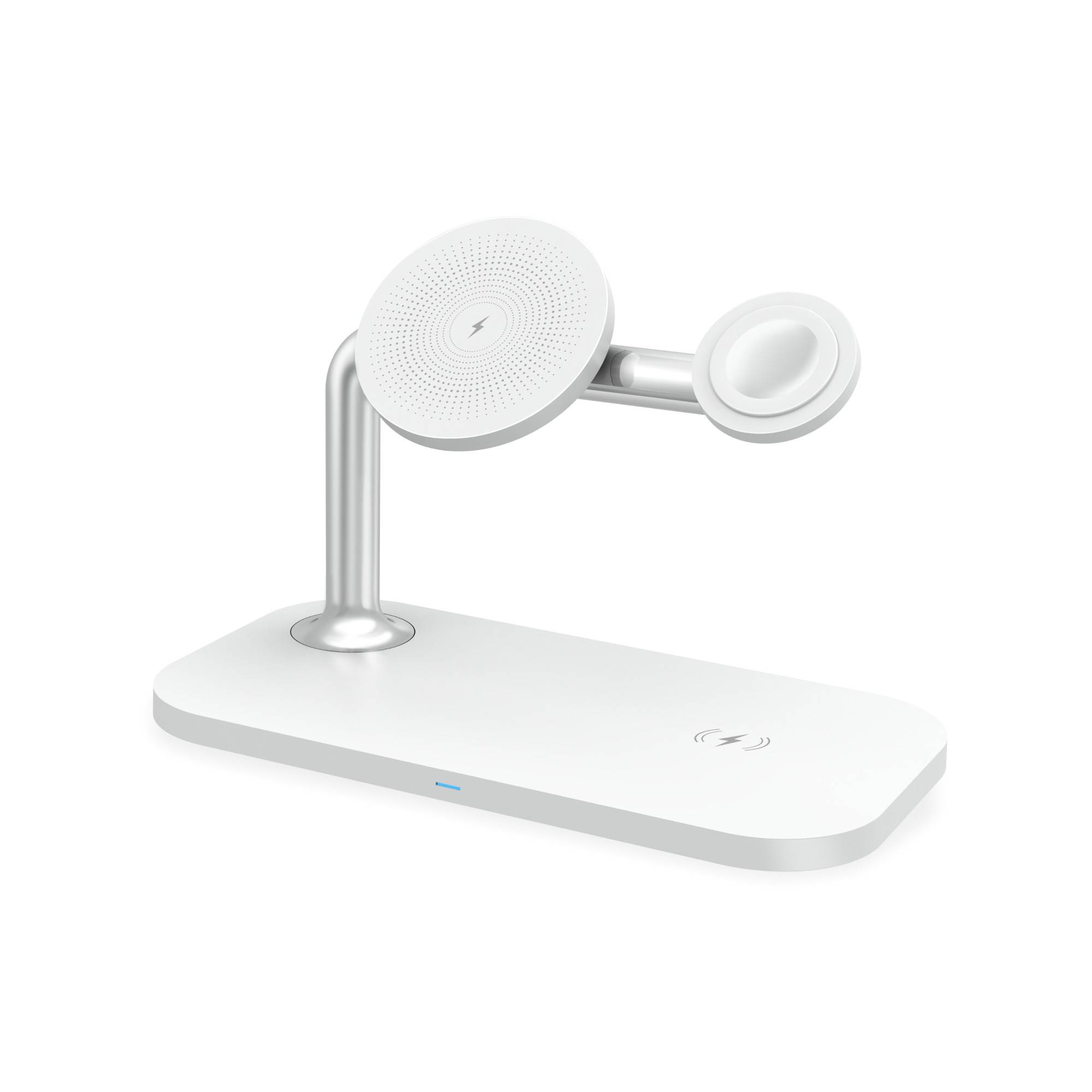 RealPower ChargeAir MAG Ladestation mit Magsafe weiss Multimedia-Technik Ladegerät