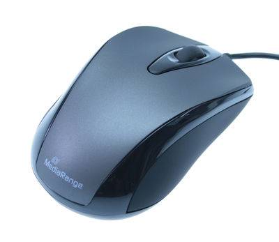 MediaRange Maus optisch 3 Tasten inkl. Scrollrad 1000dpi Eingabe / Ausgabe Mäuse & Tastaturen