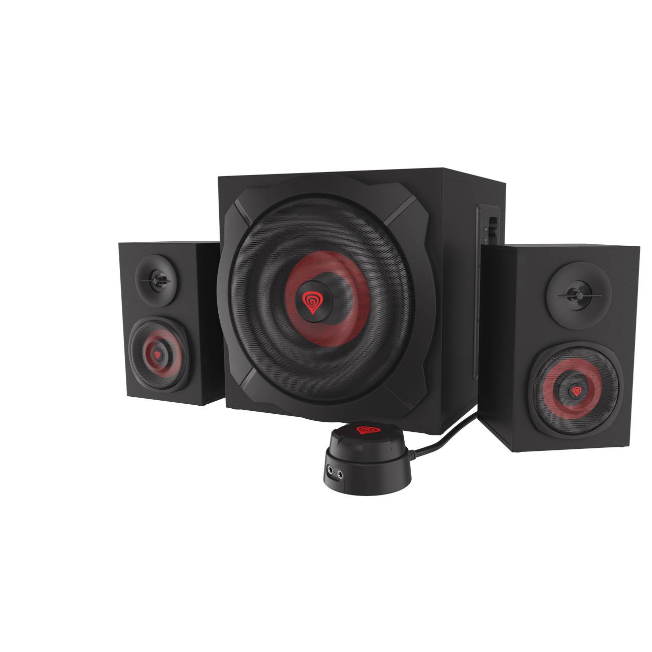 Genesis 2.1 Lautsprecher-System HELIUM 610BT Multimedia-Technik Aktivboxen