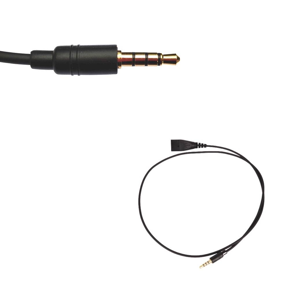 GEQUDIO 3.5mm-Klinke-Kabel einzeln - kompat. mit FritzFon C6 Multimedia-Technik TK-Zubehör