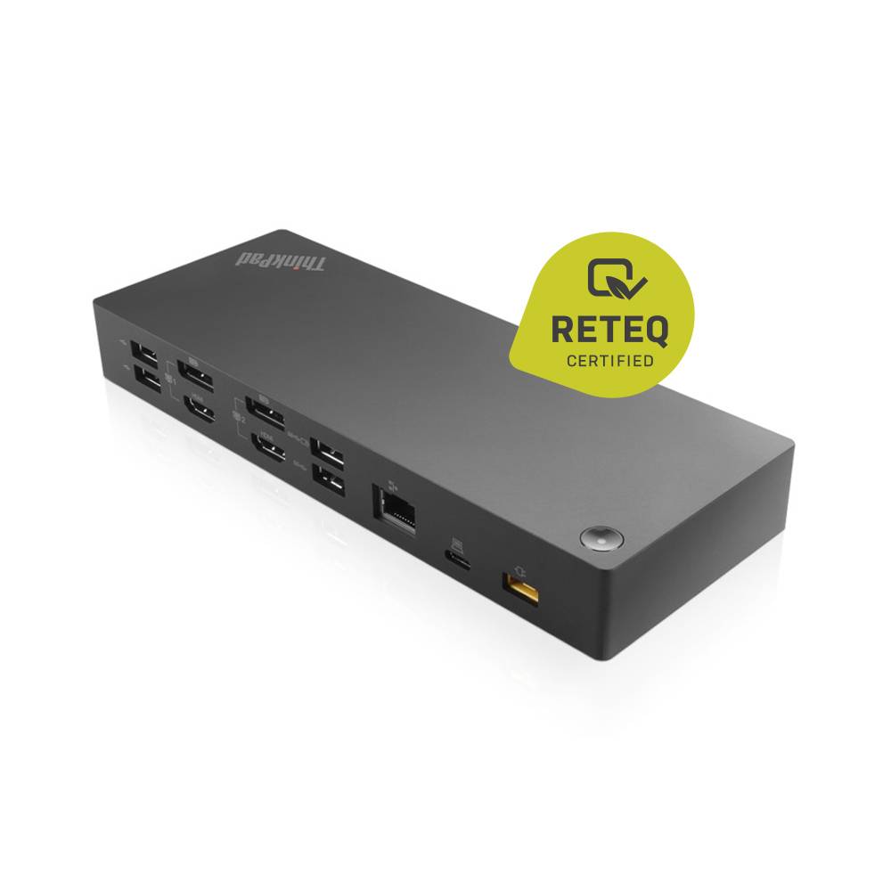Lenovo ThinkPad Dock Hybrid USB-C 135W 40AF0135EU Refurbish. Multimedia-Technik Dockingstation
