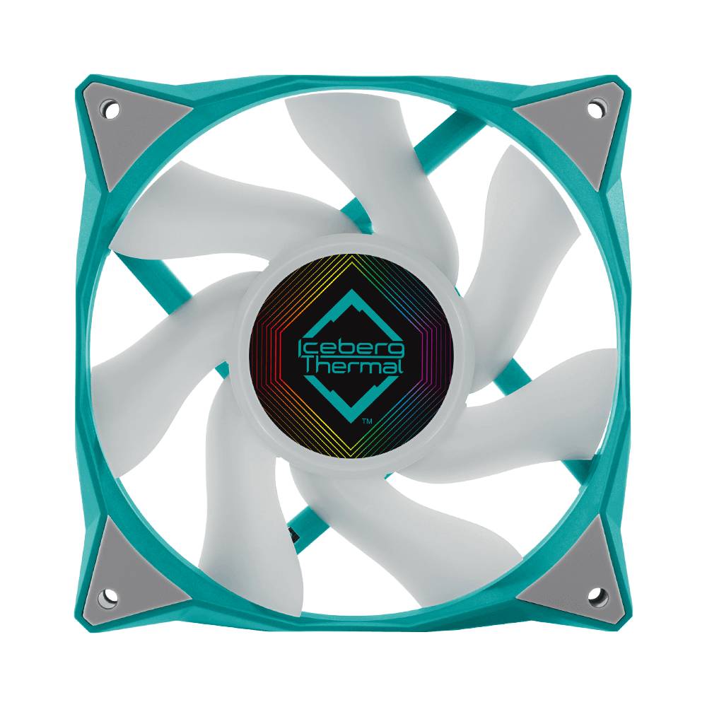 ICEBERG THERMAL IceGALE ARGB -120mm Teal Multimedia-Technik Lüfter Sonstiges Zubehör und