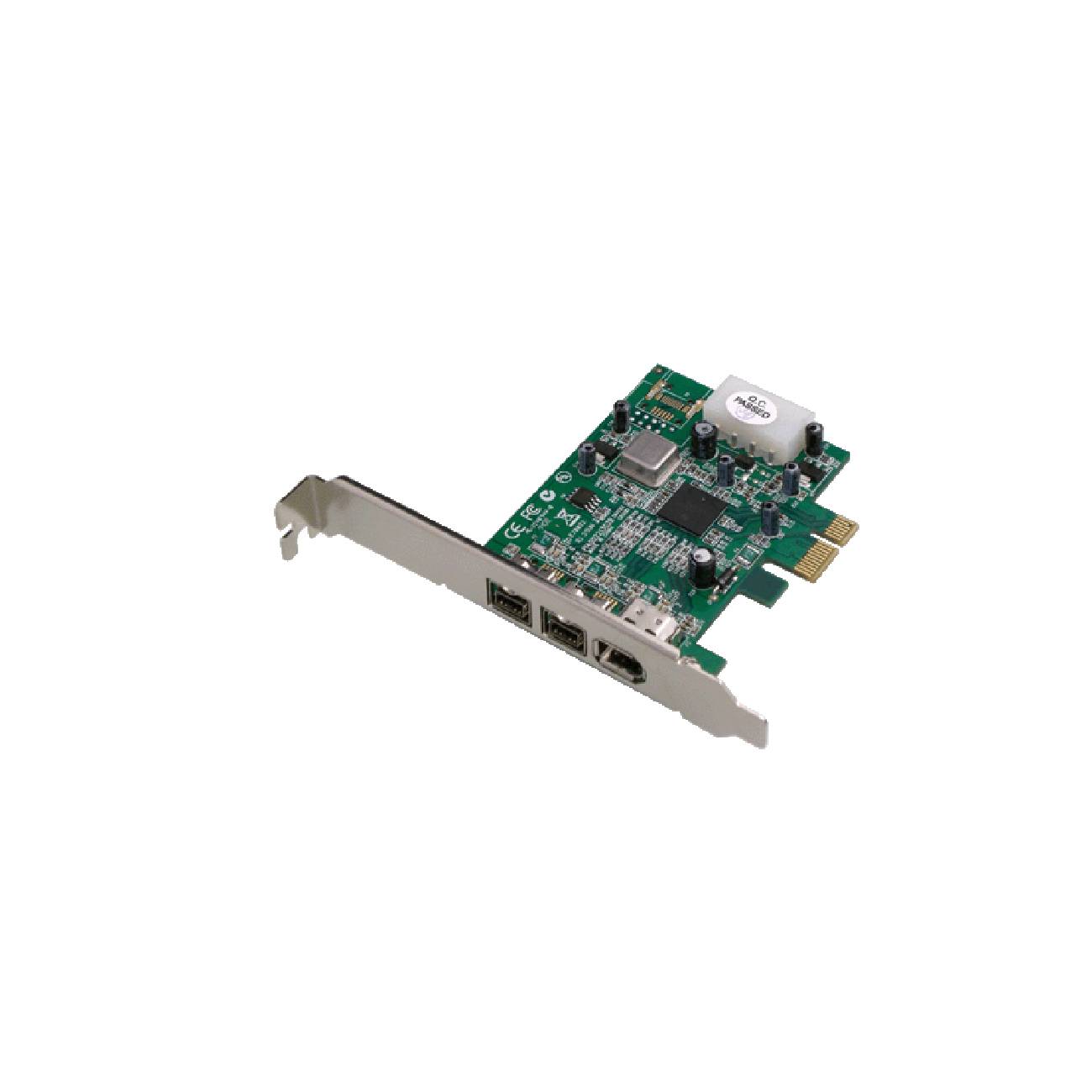 Dawicontrol PCI Card PCI-e DC-FW800 Firewire retail Multimedia-Technik PCI Express Karten