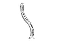 Equip Doppelkanal-Kabelführungsrücken, Silber Multimedia-Technik Spiralkabelschutzschlauch