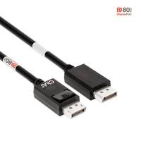CLUB3D DisplayPort™ 2.1 Bi-Direktionales VESA DP80 zertifiziertes Kabel 4K120Hz, 8K60Hz oder 1.2m