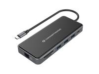 Conceptronic DONN15G laptop-dockingstation & portreplikator Kabelgebunden USB 3.2 Gen 1 (3.1 Gen 1)