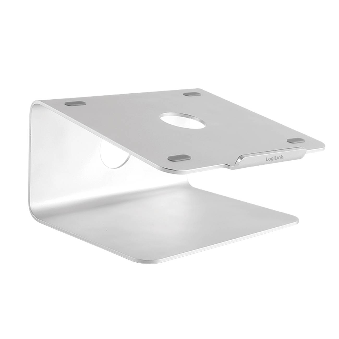 Logilink Notebook Aluminium Ständer 11-17, max. 5kg Multimedia-Technik Monitor-Laptop Tischständer