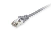 Equip Cat.6A S/FTP Patchkabel, 0.5 m, Grau Kabel Patchkabel RJ45 Cat.6