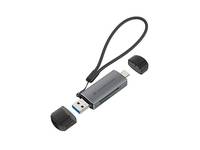 Conceptronic BIAN05G 2-in-1 Dual Plug Kartenleser USB 3.0, SD/MicroSD UHS-I Multimedia-Technik