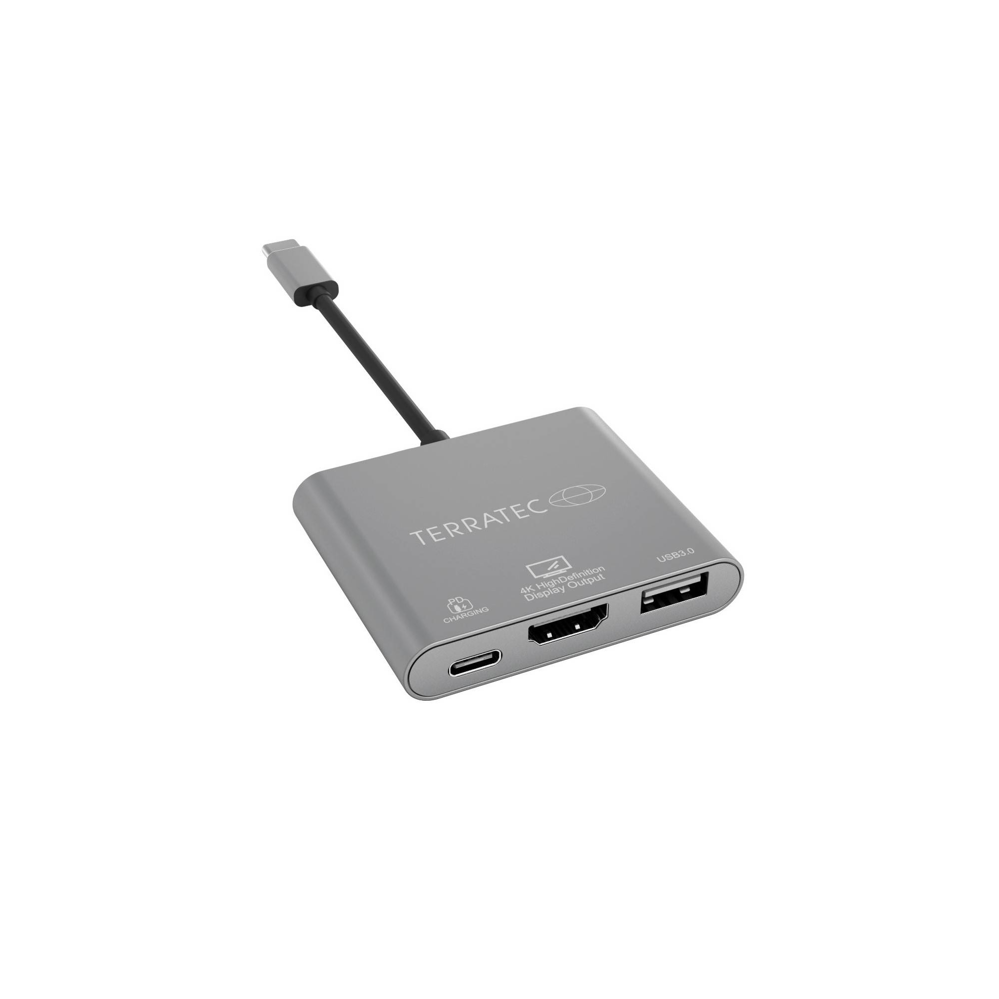 TERRATEC Adapter Connect C3 USB-C -> PD/HDMI/USB3.0 / Konverter USB