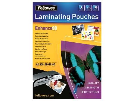 Fellowes Laminierfolie ImageLast A4 80Mikron glänzend 100P Multimedia-Technik Laminierfolien