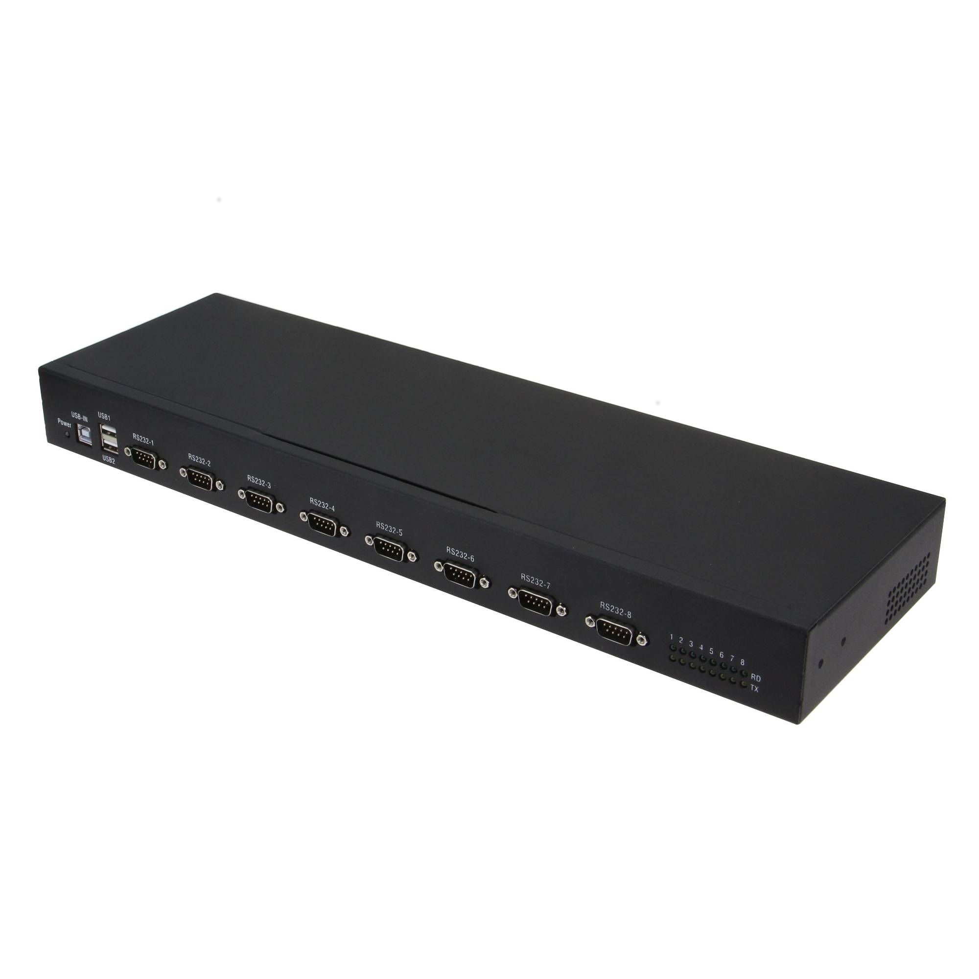 RealPower 19 (48,3cm) Server Gehäuse RPS19-RS232 1HE Multimedia-Technik 19